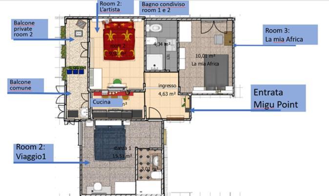 Migu Point Intero Appartamento Pisa Exteriér fotografie